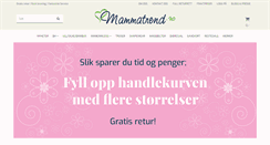 Desktop Screenshot of mammatrend.no